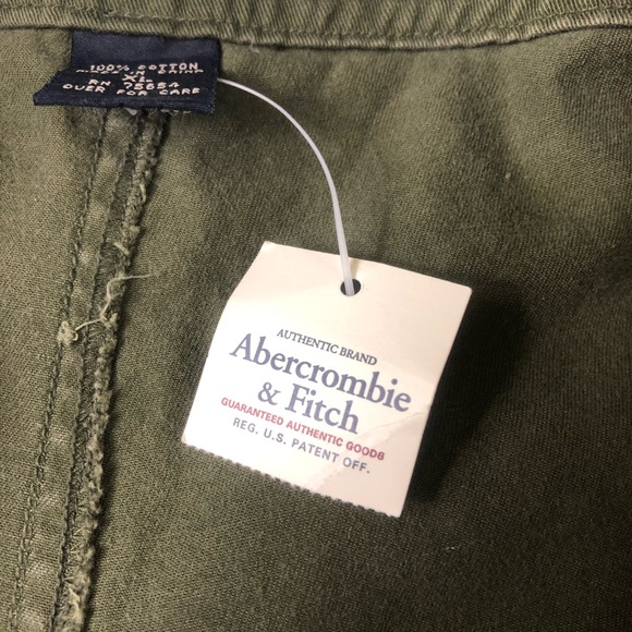 Abercrombie & Fitch Cargo Pants Men’s XL Green - Picture 6 of 8